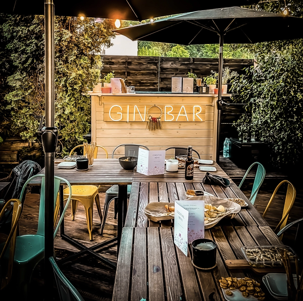 Barman na wesele Nowy Sącz Małopolska - Gin Bar - Mobilny Drink Bar
