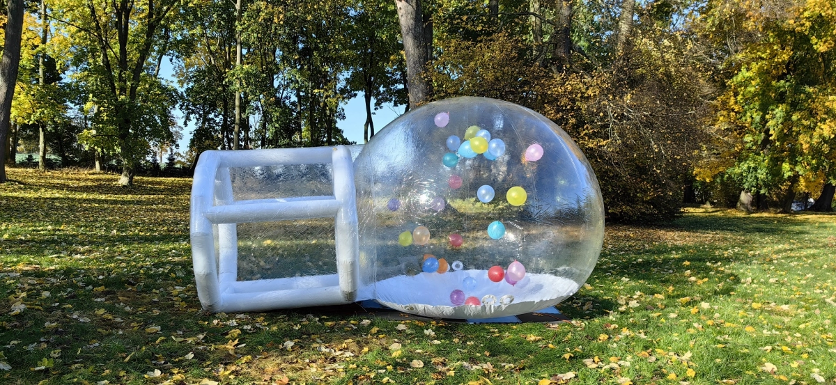 Bubble house / dmuchana bańka — Atrakcje weselne — Lublin