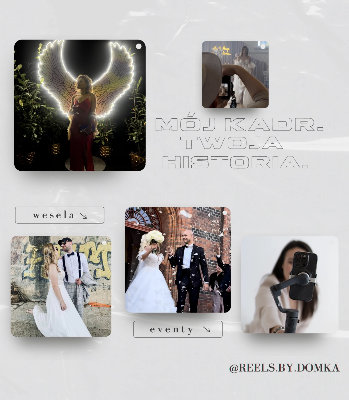 Wedding Content Creator Szczecin – Nowoczesne filmy ślubne pełne emocji | Reels by Domka — Wedding content creator — Szczecin