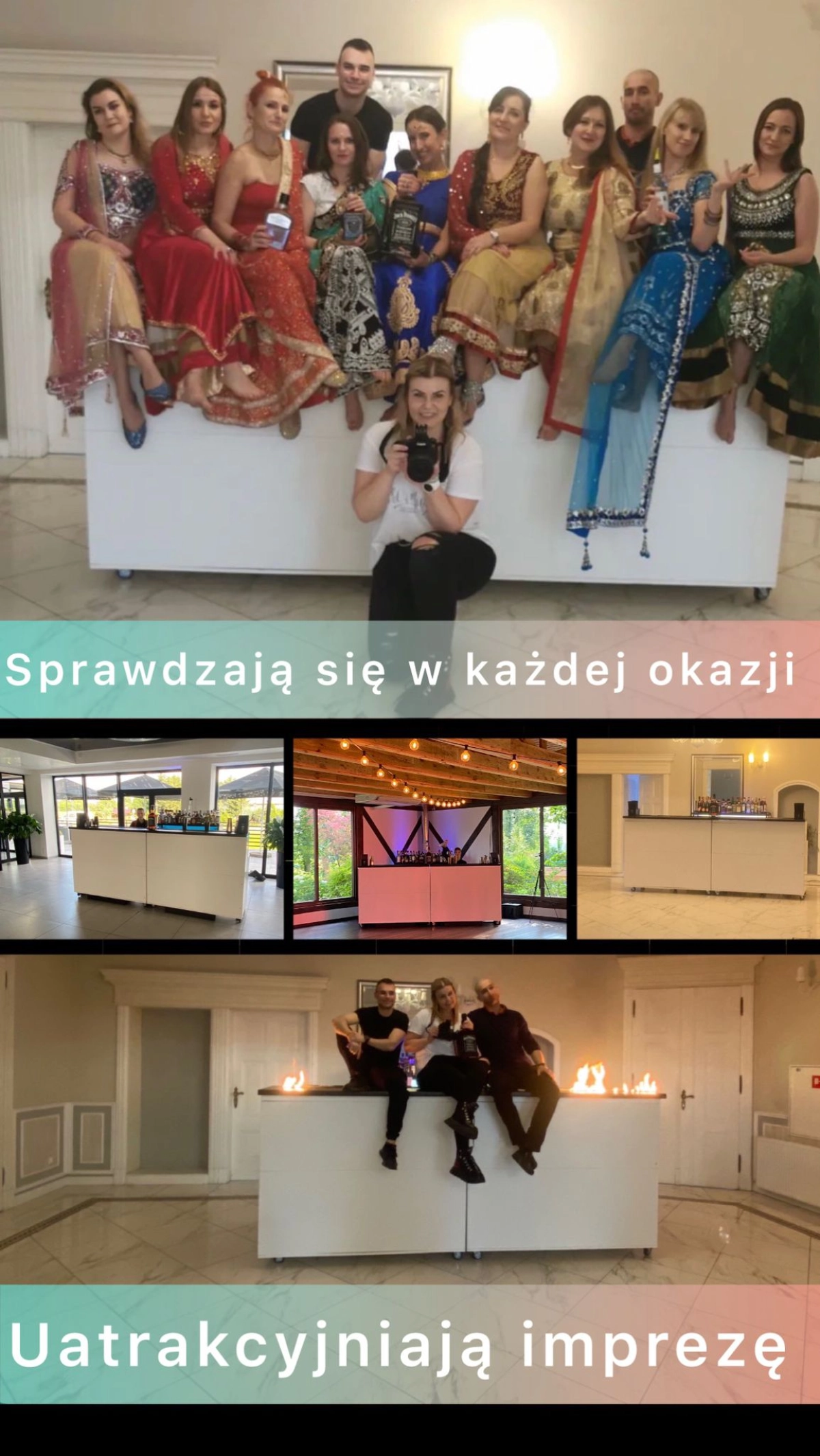 Barman / na wesele / Mobilny bar / Lux Bar/ Mobilne usługi Barmańskie / DrinkBar