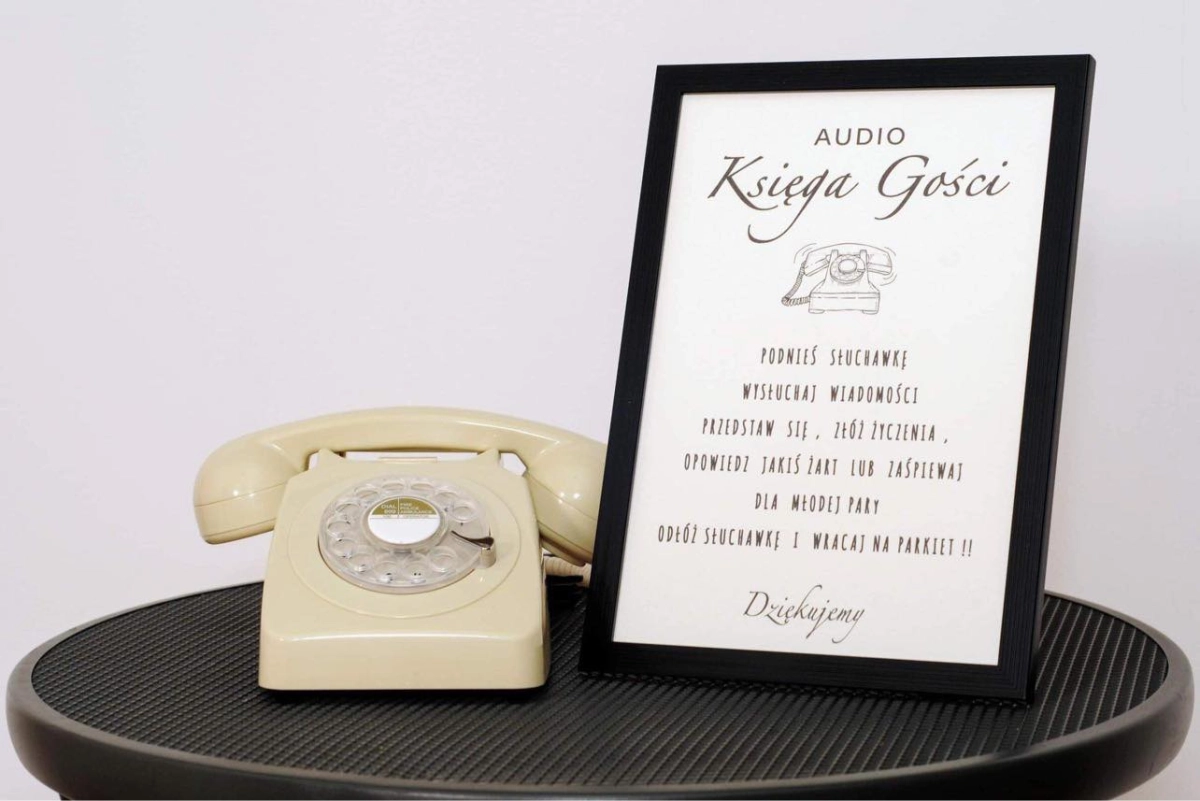 Weselny Telefon • Księga Gości Audio • Telefon Życzeń — Atrakcje weselne — Częstochowa